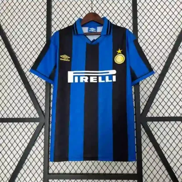 Retro 1995-96 Inter Milan Soccer Jersey Home