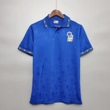 Retro 1994 Italy Soccer Jersey Home