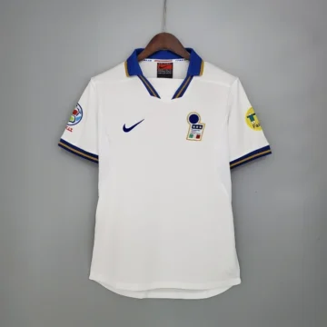 Retro 1996 Italy Soccer Jersey Away