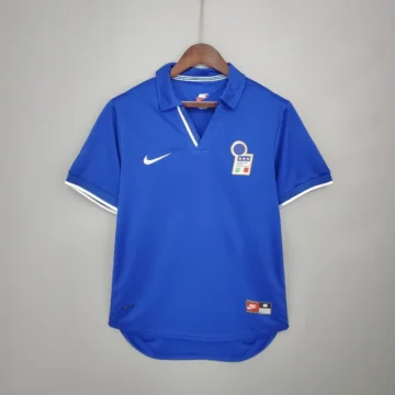 Retro 1998 Italy Soccer Jersey Home