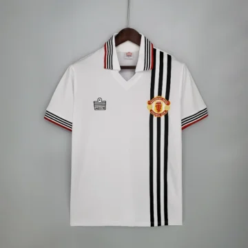 Retro 1975-80 Manchester United Soccer Jersey Away