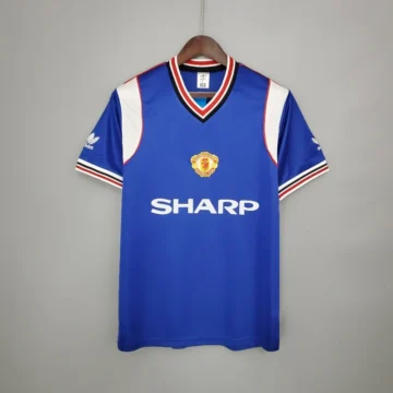 Retro 1985-86 Manchester United Soccer Jersey Away