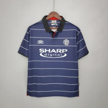 Retro 1999-2000 Manchester United Soccer Jersey Away
