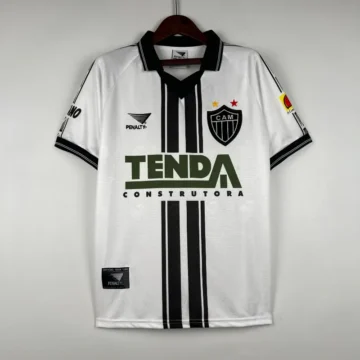 Retro 1997 Mineiro Atlético Soccer Jersey White