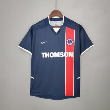 Retro 2002-03 PSG Soccer Jersey Home