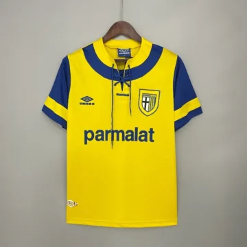 Retro 1993-95 Parma Soccer Jersey Home