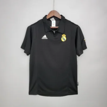 Retro 2002-03 Real Madrid Soccer Jersey Champions League Away