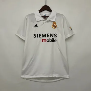 Retro 2002-03 Real Madrid Soccer Jersey Home