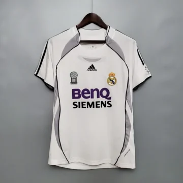 Retro 2006-07 Real Madrid Soccer Jersey Home