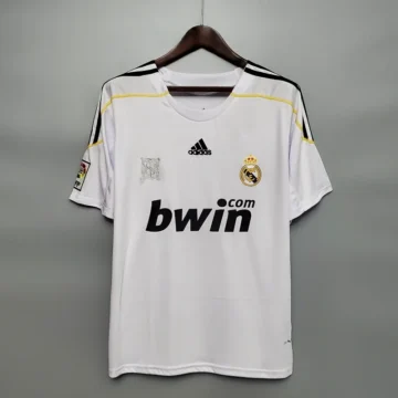 Retro 2009-10 Real Madrid Soccer Jersey Home
