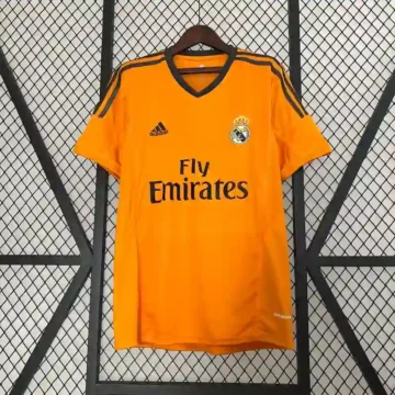 Retro 2013-14 Real Madrid Soccer Jersey Second Away