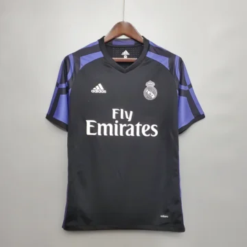 Retro 2016-17 Real Madrid Soccer Jersey Second Away