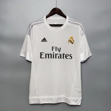 Retro 2015-16 Real Madrid Soccer Jersey Home