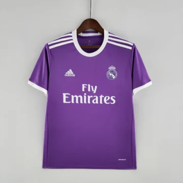 Retro 2017-18 Real Madrid Soccer Jersey Away