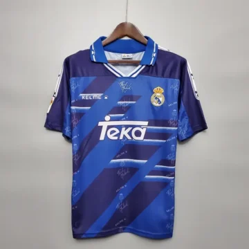 Retro 1994-96 Real Madrid Soccer Jersey Away