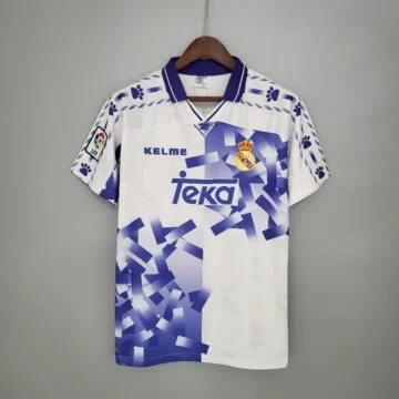 Retro 1996-97 Real Madrid Soccer Jersey Third Away