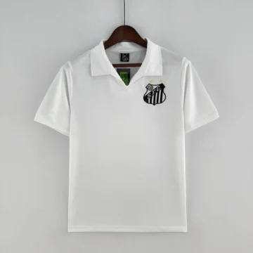 Retro 1970 Santos Soccer Jersey Home