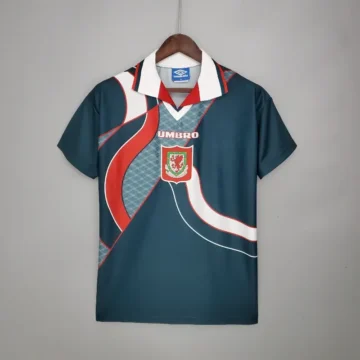 Retro 1994-95 Wales Soccer Jersey Away