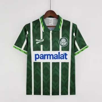 Retro 1996 Palmeiras Soccer Jersey Home