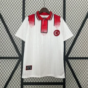 Retro 1996 Turkey Soccer Jersey Away